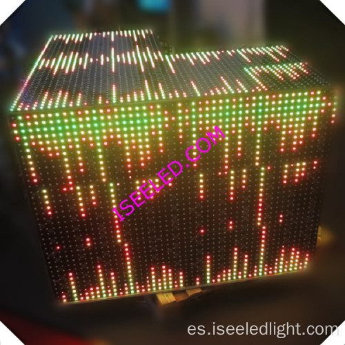 Panel de pared LED RGB activado por la música